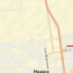 Huaura Street Map