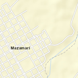 Mazamari Street Map