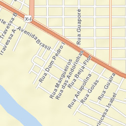 Cacoal Street Map