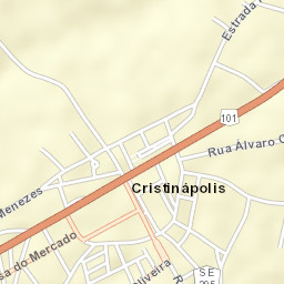 Cristinápolis Street Map