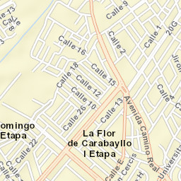 Urb. Santo Domingo Street Map