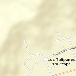 Santa María Street Map