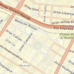 Lima Street Map