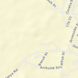 Gunbalanya Street Map