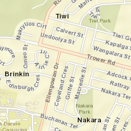 Nakara Street Map