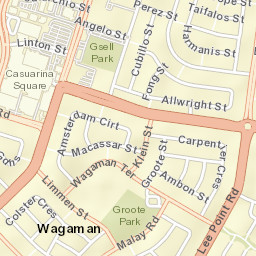 Wagaman Street Map