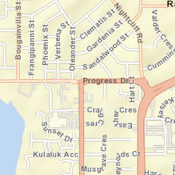 Nightcliff Street Map