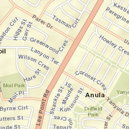 Moil Street Map
