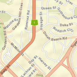 Stuart Park Street Map