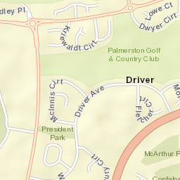 Driver Street Map