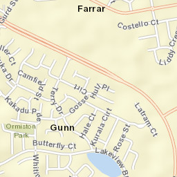 Farrar Street Map