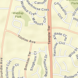 Palmerston Street Map