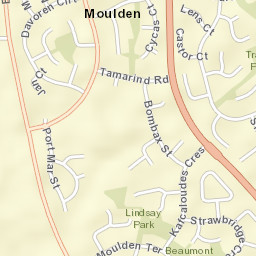 Moulden Street Map