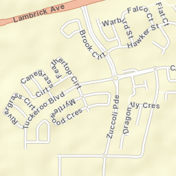Zuccoli Street Map