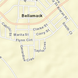 Bellamack Street Map