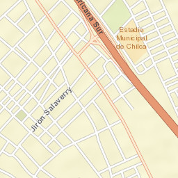 Chilca Street Map