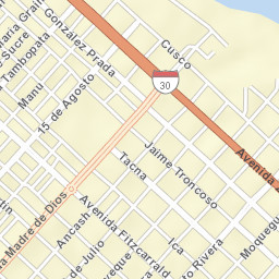 Puerto Maldonado Street Map