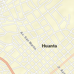 Huanta Street Map
