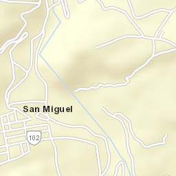 San Miguel Street Map