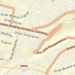 Ayacucho Street Map