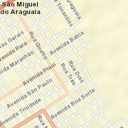 São Miguel do Araguaia Street Map