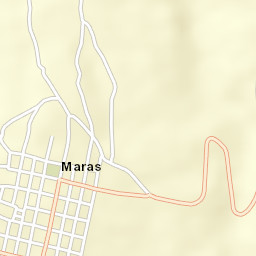 Maras Street Map