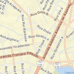 Porangatu Street Map