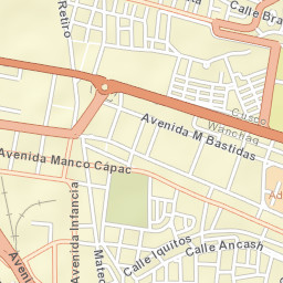 Cusco Street Map