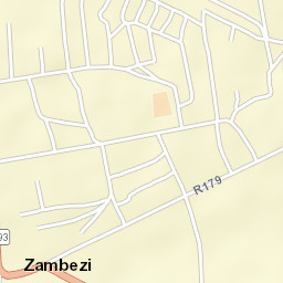 Zambezi Street Map