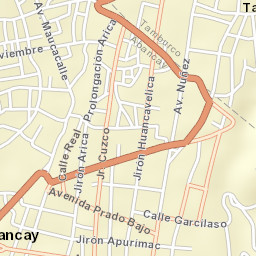 Abancay Street Map