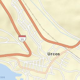 Urcos Street Map