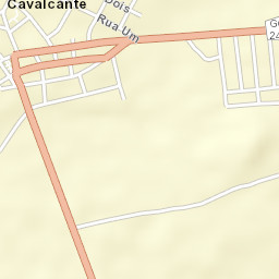 Cavalcante Street Map