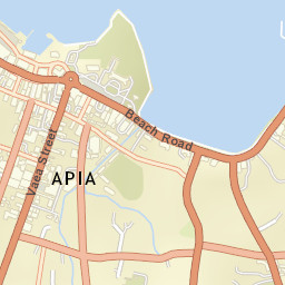 Apia Street Map