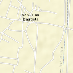 San Juan Bautista Street Map