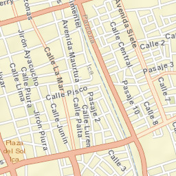 Ica Street Map