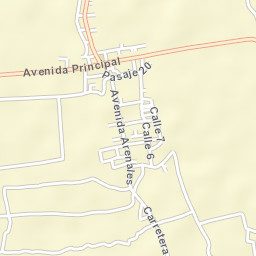 Los Aquijes Street Map