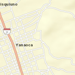 Yanaoca Street Map