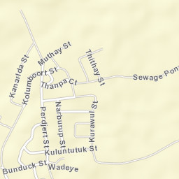 Wadeye Street Map
