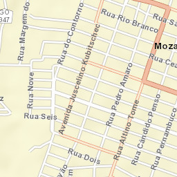 Mozarlândia Street Map