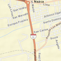 Nazca Street Map