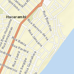 Itacarambi Street Map