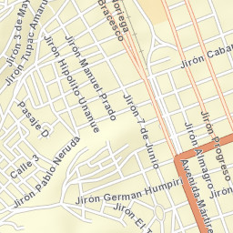 Juliaca Street Map