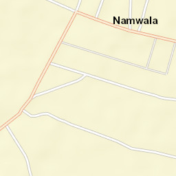 Namwala Street Map