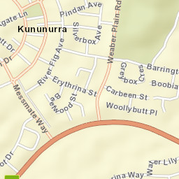 Kununurra Street Map