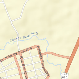 Petrolina de Goiás Street Map