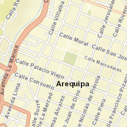 Arequipa Street Map