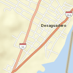 Desaguadero Street Map