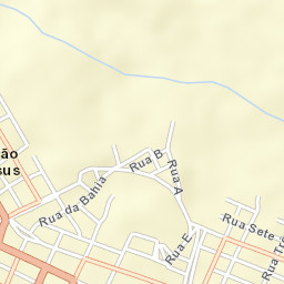 Coração de Jesus Street Map