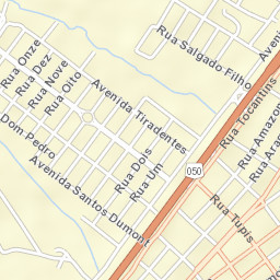 Cristalina Street Map