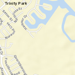 Trinity Park Street Map
